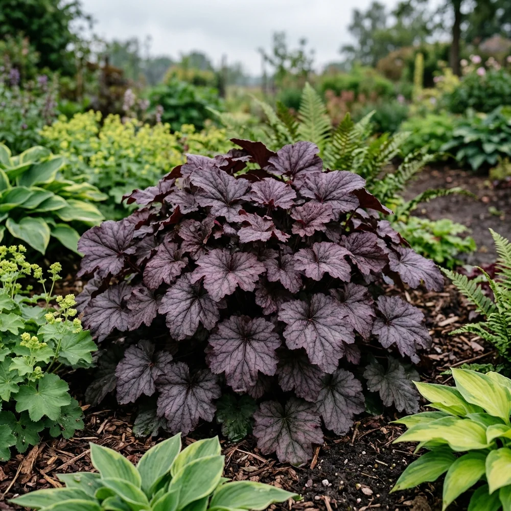 Purperklokje 'Palace Purple' (Heuchera micrantha 'Palace Purple')