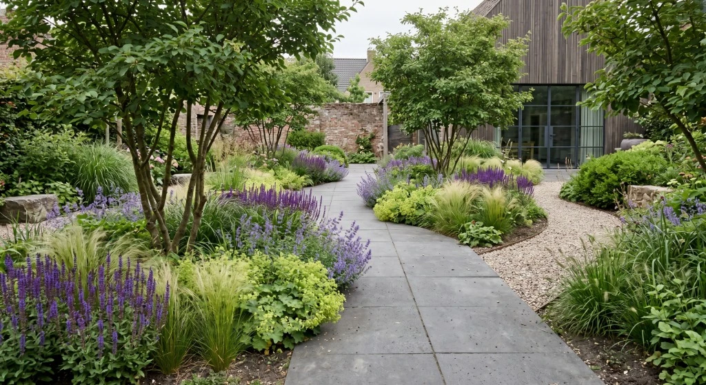 Ritme en herhaling in tuinbeplanting
