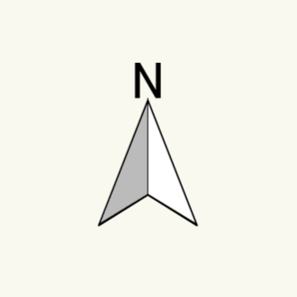 Noordpijl symbool